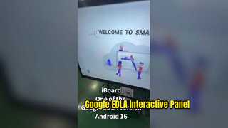 iBoard Android 16 bersertifikat Google EDLA