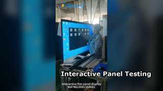 iboard menguji panel datar interaktif