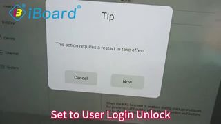 Fungsi NFC pada papan rapat pintar