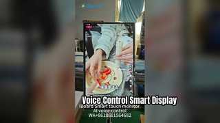 iBoard Smart Touch monitor Kontrol suara