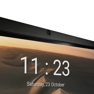 65 Tampilan Panel Datar Interaktif Layar Sentuh Cerdas Android 11 Dengan OPS Cam Mic