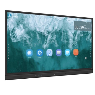 Multi Touch Android 13 iBoard Interaktif Whiteboard Win Touch Panel Tampilan Smart Monitor Untuk Pendidikan Pengajaran