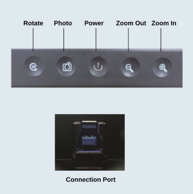 Kamera Visualizer Dokumen HD Presenter Audio Visual Untuk Mengajar 8 Mega Pixel