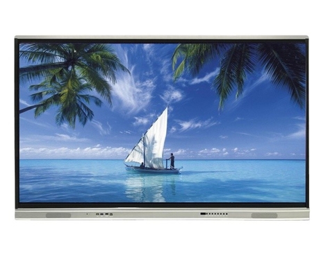 4K Big Smart Electronic LCD Interactive Whiteboard Monitor Layar Sentuh Untuk Sekolah