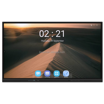 Multi Touch Android 13 iBoard Interaktif Whiteboard Win Touch Panel Tampilan Smart Monitor Untuk Pendidikan Pengajaran