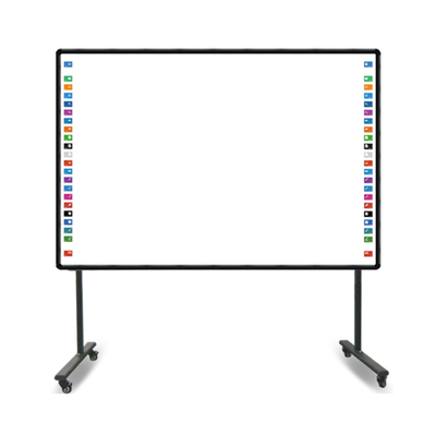 Digital Whiteboard 10 poin Infrared Finger Multi Touch Interaktif Elektronik Whiteboard Smart Board untuk Sekolah