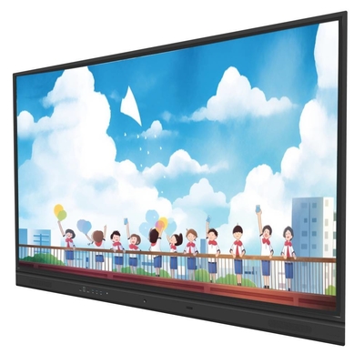 Monitor layar sentuh interaktif 55 65 75 86 98 110 Inch Android WIN Multi Touch Educational Smart Board Untuk Anak-anak mengajar