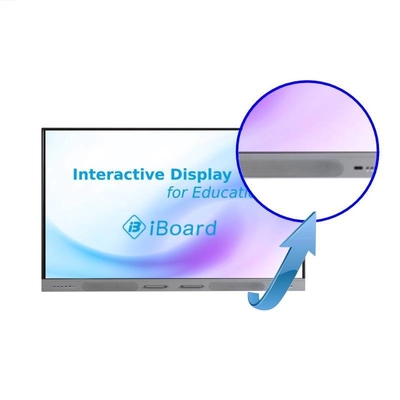 16:9 Rasio Visual Interaktif Flat Panel Display Touch Panel
