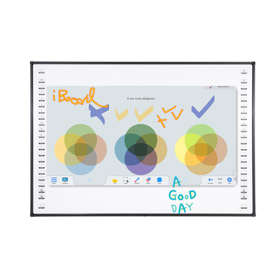 Infrared Interact Whiteboard Writing Board Finger Touch Smart Boards untuk pengajaran sekolah & pertemuan bisnis