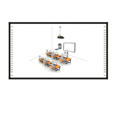 90 Inch IR Interaktif White Board Proyeksi Touch Board Untuk Kelas
