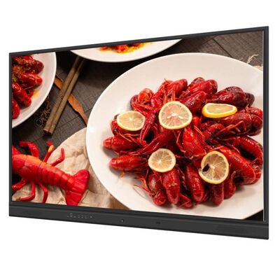 LCD Smart Board Android 13 55 65 75 86 98 Inch 40 Touch Points Whiteboard TV Screen Monitor USB TYPE-C Display Untuk Anak-anak