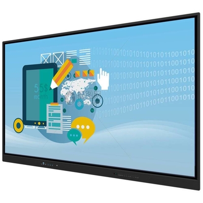 55 65 75 86 Inch Interactive Touch Screen Whiteboard Android 13 EDLA 40 Touch Points Untuk Pertemuan Kantor Kelas