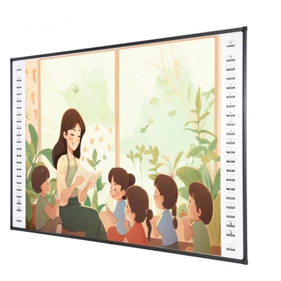 Infrared Interactive Whiteboard IR Touch Frame USB Port 82 Inch 10 Points Smart Whiteboard White Board Untuk Anak-anak TK