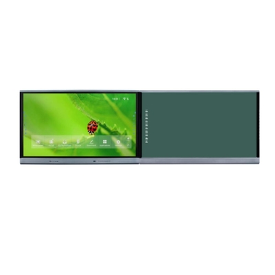 Smart Blackboard Big Display 75 86 Inch Android WIN Touch Panel Display OEM Putih Blackboard USB Kelas Monitor