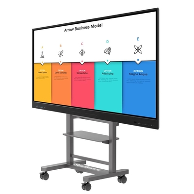 LCD Smart Board Display Meeting Digital Interactive Whiteboard Sekolah Pengajaran Pendidikan Elektronik 4k Smart Board