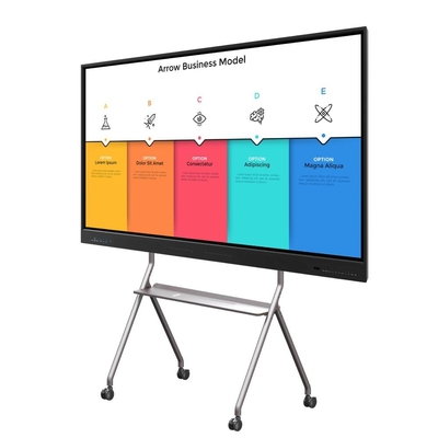 LCD Smart Board Display Meeting Digital Interactive Whiteboard Sekolah Pengajaran Pendidikan Elektronik 4k Smart Board