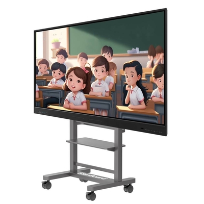 LCD Smart Board Display Meeting Digital Interactive Whiteboard Sekolah Pengajaran Pendidikan Elektronik 4k Smart Board