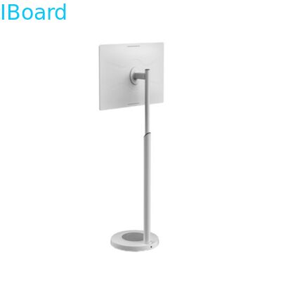 Kios layar sentuh portabel 32 inci dengan layar interaktif 10 titik