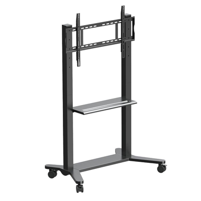 Stand Papan tulis interaktif Movable 42 sampai 86 Inch TV Monitor Lifting Mobile Stand Max Bearing 80KGS
