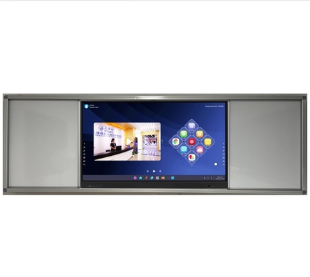 75/86 Inch Interactive Board Dengan Sliding Boards Untuk Kelas Sekolah