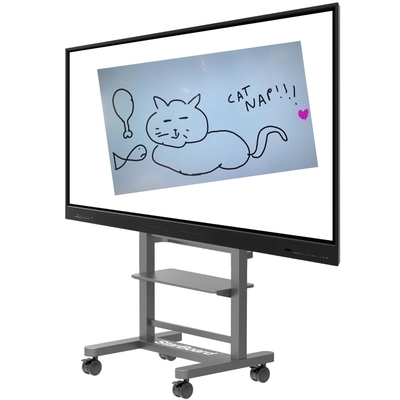 16.7M Depth Color Conference Interaktif Flat Panel 75'' Interaktif Ukuran Layar