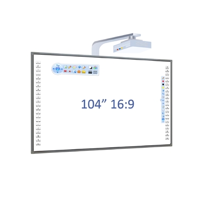 Harga pabrik Infrared Touch Interactive Whiteboard dengan Upgrade Perangkat Lunak Seumur Hidup Gratis Interactive Whiteboard
