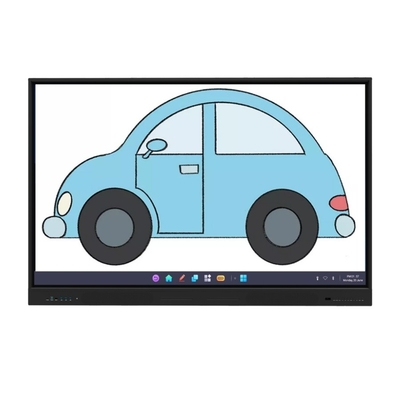 98 Inch Interactive Flat Panel 65/ 86 /75 Inch 4K Interactive Boards Dengan Array Mic Opsional
