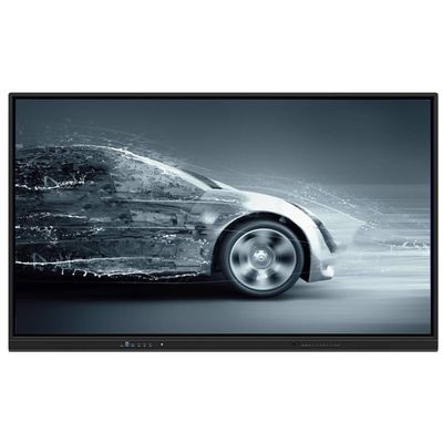 Android 12 4+32G DLED Display RS232 AV RJ45 10 IR Touch Panel Papan Putih Untuk Kantor Kelas Sekolah 65 75 86 Inch