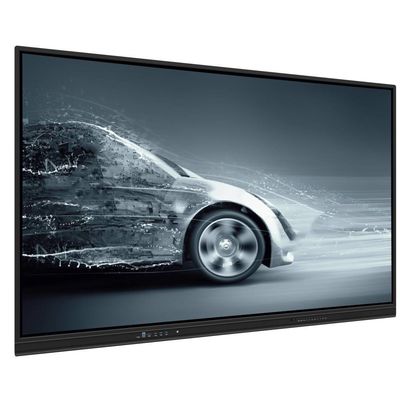 Android 12 4+32G DLED Display RS232 AV RJ45 10 IR Touch Panel Papan Putih Untuk Kantor Kelas Sekolah 65 75 86 Inch