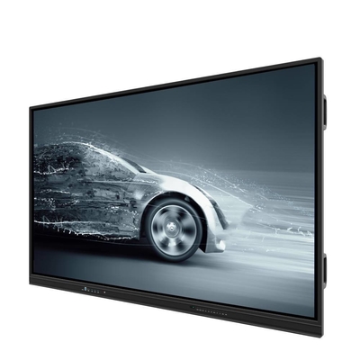 Android 12 4+32G DLED Display RS232 AV RJ45 10 IR Touch Panel Papan Putih Untuk Kantor Kelas Sekolah 65 75 86 Inch