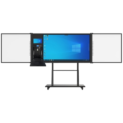 4K Intelligent Blackboard IR Infrared 75 Inch 20 poin Interaktif Elektronik Smart Touch Screen Blackboard untuk Sekolah