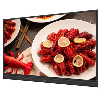 65 Inch Interactive Touch Panel Display Android 11/13 20 Sentuhan Komputer Laptop untuk Mengajar
