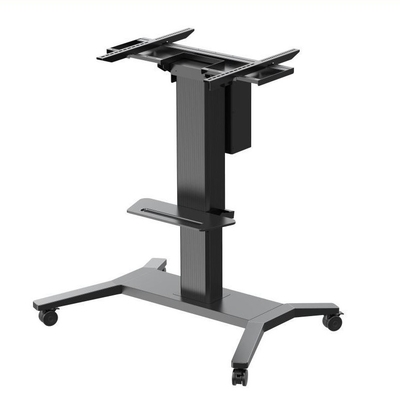 Stand Smart Board Interaktif dengan miring dan tinggi diatur untuk ukuran 55 ~ 86 inci papan