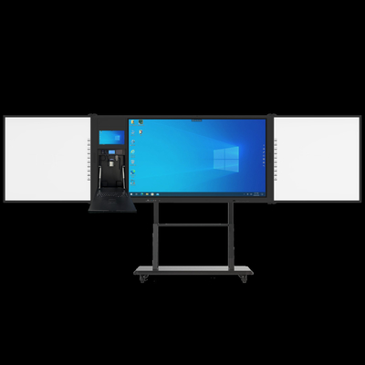 4K Intelligent Blackboard IR Infrared 75 Inch 20 poin Interaktif Elektronik Smart Touch Screen Blackboard untuk Sekolah