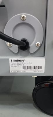 CE AC Pengisian DC Pengisian Dan USB Tipe-A Tipe-C Vault Storage Ipad Pengisian Keranjang Mobil Pengisian Kabinet Dengan Roda