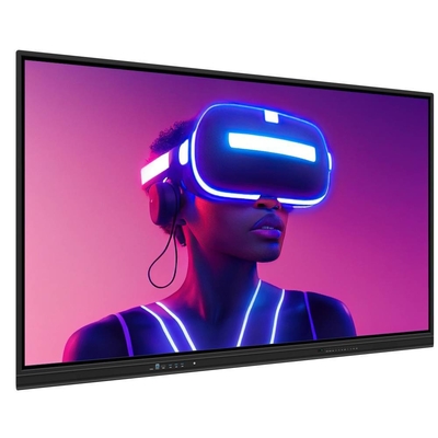 IR Interactive Whiteboard 86 Inch All In One Android PC Dengan USB HDMI TYPE-C Port Wifi Bluetooth Wireless Share