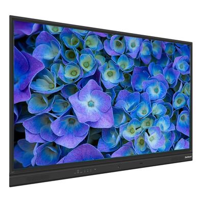 Interaktif Flat Panel Multi-Touch Smart Board dengan Resolusi 4K dan Android / Windows Dual System untuk Pendidikan dan Bisnis