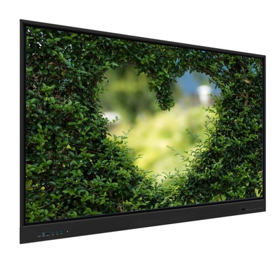 LCD Smart Board 65 Inch 20 Points Android 14 USB Wifi Sensor Cahaya Smart TV Komputer Untuk Presentasi Kantor Guru