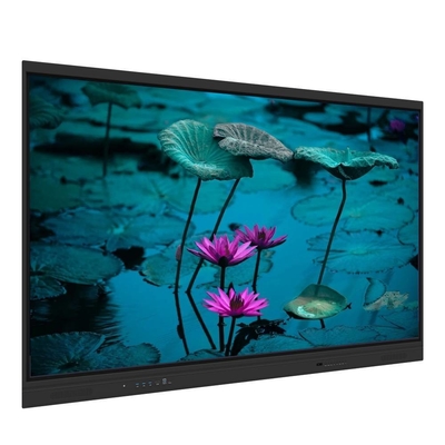 Papan tulis interaktif LED 86 98 Inch Touch Android 13 20 Points USB HDMI TYPE-C Port Software pengajaran untuk kelas