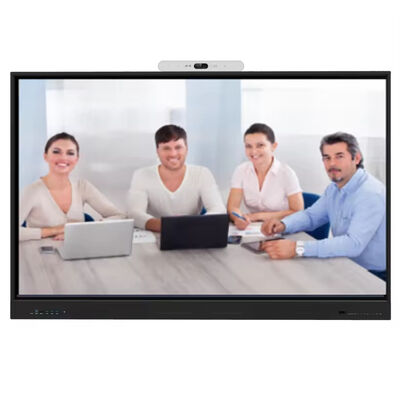 Interaktif Flat Panel 98 Inch Smart Touch Screen untuk Kantor Kelas