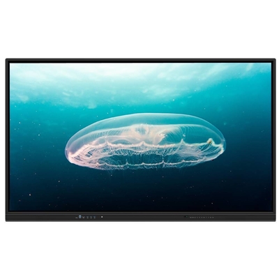 98 Inch Interactive Touch Screen Monitor kamera mikrofon speaker inbuilt android win os semua dalam satu pc untuk kantor konferensi