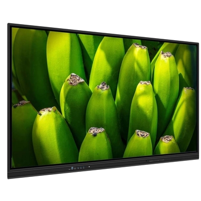 LCD Smart Board 75 86 Inch USB HDMI TYPE-C WIFI BT Speaker Inbuilt Android PC Media Player Untuk Lecture Stage Hall