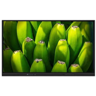 LCD Smart Board 75 86 Inch USB HDMI TYPE-C WIFI BT Speaker Inbuilt Android PC Media Player Untuk Lecture Stage Hall