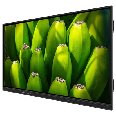 LCD Smart Board 75 86 Inch USB HDMI TYPE-C WIFI BT Speaker Inbuilt Android PC Media Player Untuk Lecture Stage Hall