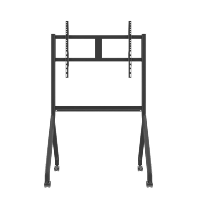 Mobile TV Wall Mount Height Adjustment TV Cart TV Brackets Trolly Stand untuk 65 "-86" Profesional Full Motion