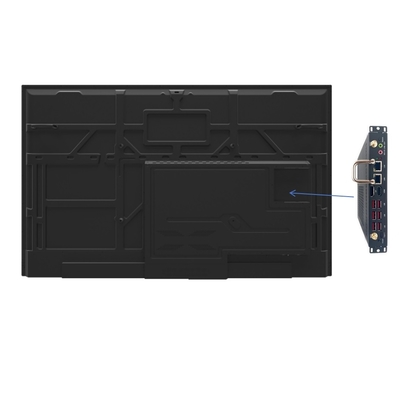 Interaktif Flat Panel Display, ukuran: 55'/65'/75'/86', Aluminium Frame ((Paint Baking Coating atau Metallic Surface), Baja Backshell, Tempered Glass, Digital Transition untuk Kelas dan Meeting Room
