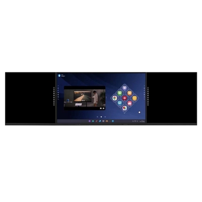 Smart Blackboard 75 86 inci Android Touch Panel Display dengan Max. 4 atau 9 Screen Support untuk Interaksi yang Ditingkatkan