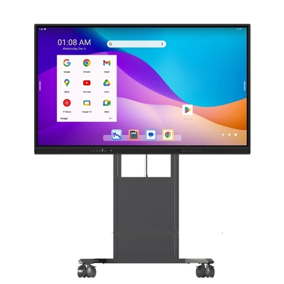 Layar Sentuh Interaktif 86 inci 4K Smart Board untuk Sekolah Perusahaan