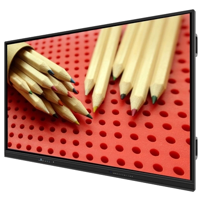 Interaktif Flat Panel Android 14 EDLA bersertifikat 65 75 86 Inch WIFI BT USB Touch Board Komputer PC untuk ruang pertemuan sekolah
