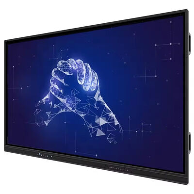 65 inci Resolusi 4K Multi-Touch Interaktif Flat Panel Smart Board untuk sekolah dan konferensi